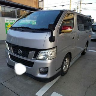 ニッサン(日産)のH25 検7/5 NV350 キャラバンGX ディーゼルターボ NOX適合 ナビ(車体)