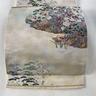 袋帯 美品 秀品 六通 正絹 【中古】(帯)