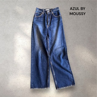 アズールバイマウジー(AZUL by moussy)のAZUL  BY MOUSSY アズールバイマウジー ハイウエストデニム 25(デニム/ジーンズ)