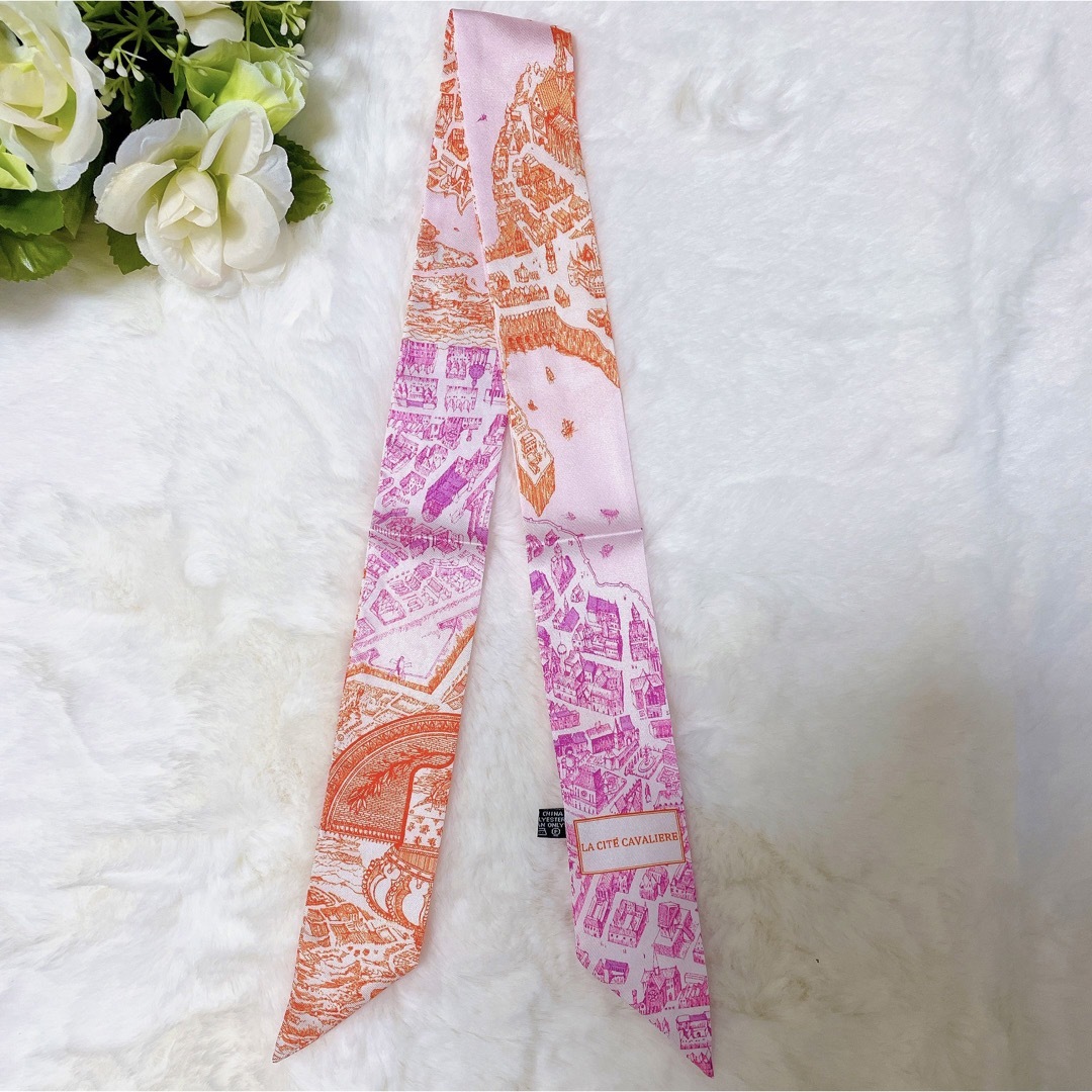341番　スカーフ レディースのファッション小物(バンダナ/スカーフ)の商品写真