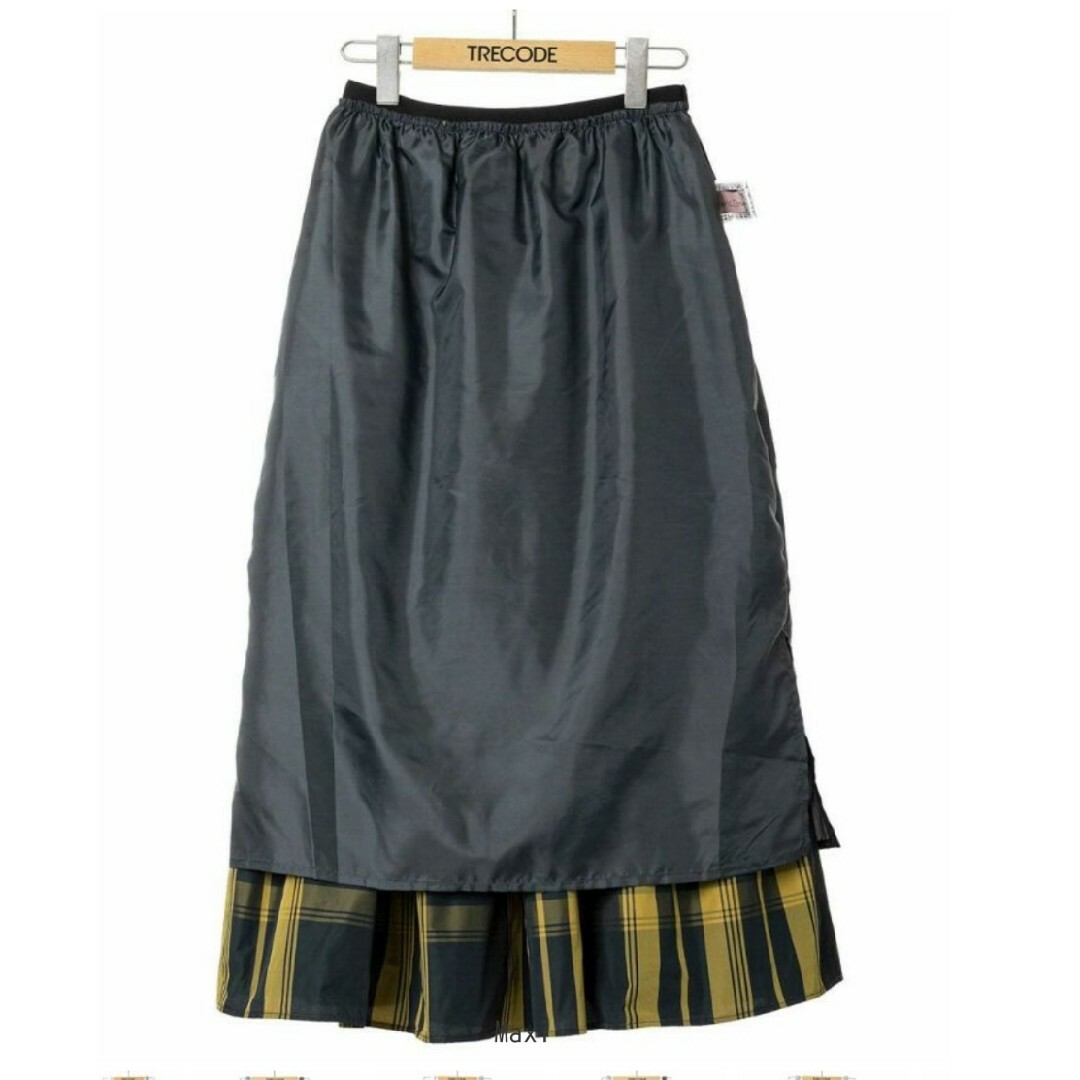 トレコード　マキシ丈スカート レディースのスカート(ロングスカート)の商品写真