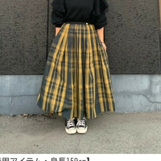 トレコード　マキシ丈スカート(ロングスカート)