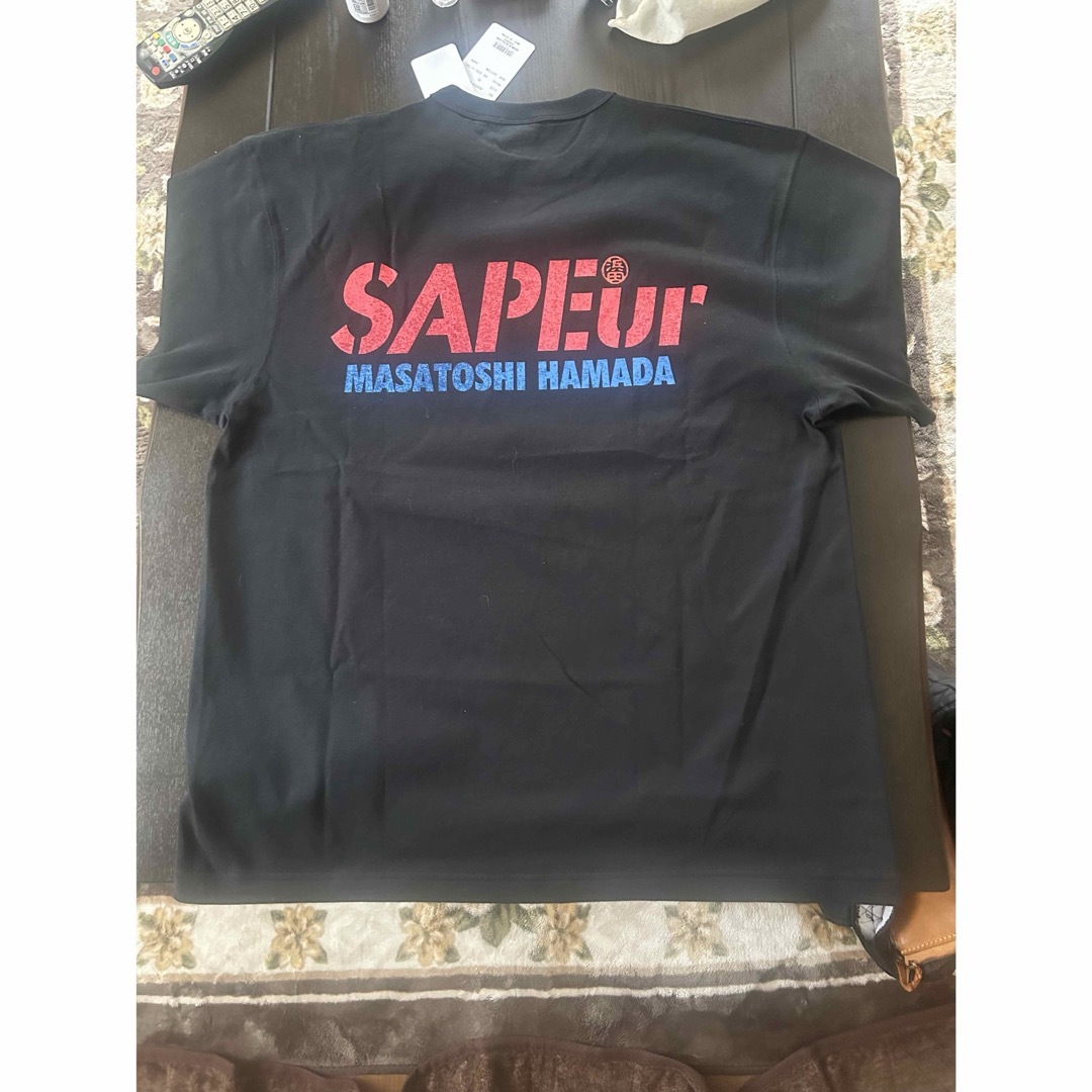 サプール SAPEur×MASATOSHI HAMADA 浜ちゃん tシャツ メンズのトップス(Tシャツ/カットソー(半袖/袖なし))の商品写真