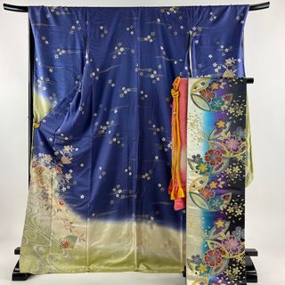 振袖 身丈174cm 裄丈68.5cm 正絹 秀品 【中古】(着物)