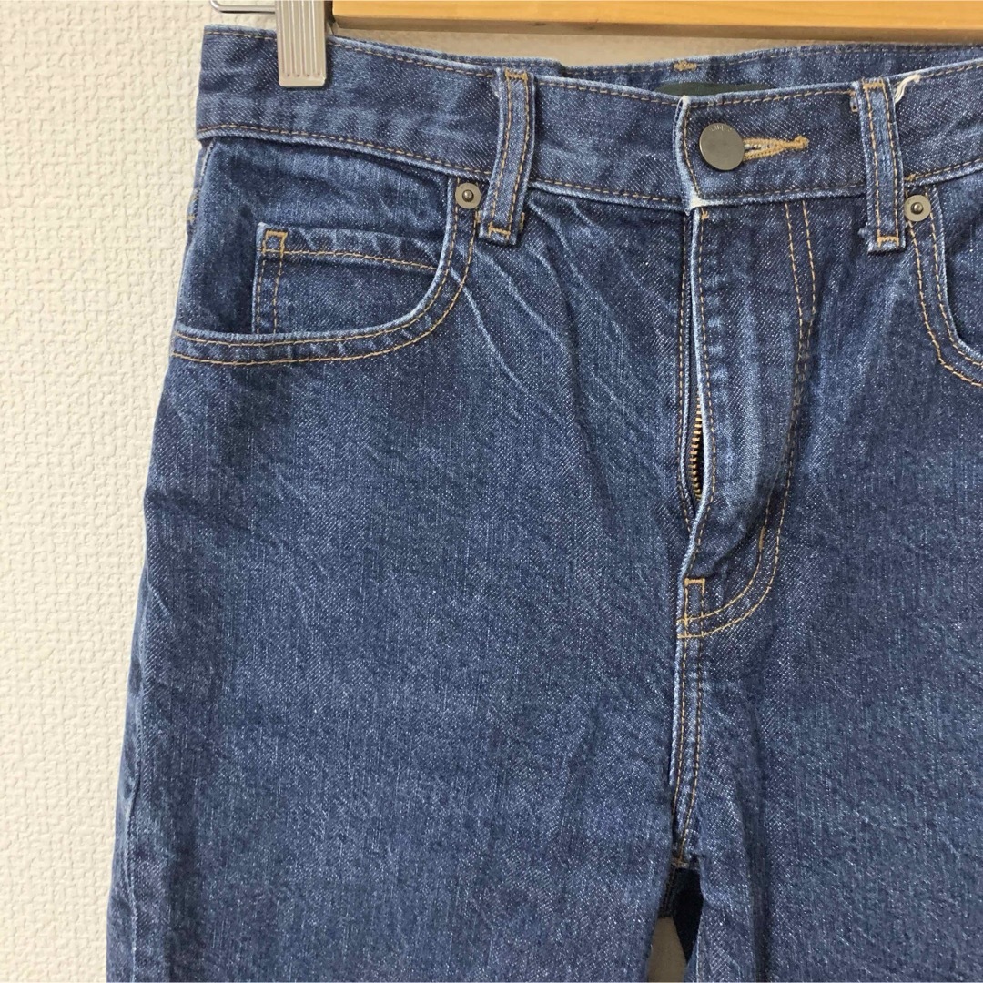 UNIQLO(ユニクロ)のユニクロ レディース デニム パンツ s 22 ストレートデニム レディースのパンツ(デニム/ジーンズ)の商品写真