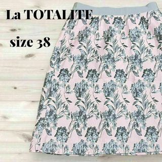 La TOTALITE - La TOTALITE ラトータリテ スカート 膝丈 花柄 ピンク 38 美品