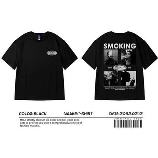 【残りわずか】半袖　XL　ストリート　オーバーサイズ　黒　韓国　ブラック　メンズ(Tシャツ/カットソー(半袖/袖なし))