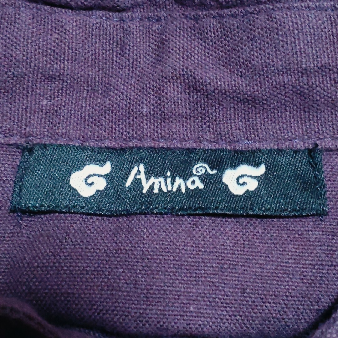 チャイハネ(チャイハネ)のチャイハネ　アミナ　綿麻オーバーサイズシャツ　エキゾチック刺繍　インドメイド メンズのトップス(シャツ)の商品写真