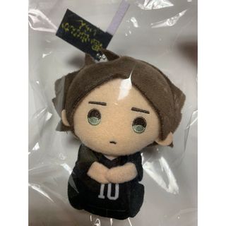 ハイキュー‼︎  角名倫太郎  指の上 マスコット ぬいぐるみ　フラッグver(キャラクターグッズ)