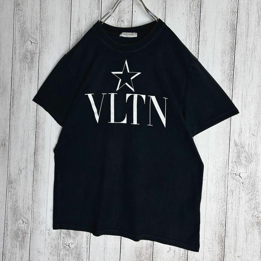 VALENTINO(ヴァレンティノ)の【希少モデル】ヴァレンティノ☆ビッグロゴ入りTシャツ VLTN スター 星 メンズのトップス(Tシャツ/カットソー(半袖/袖なし))の商品写真