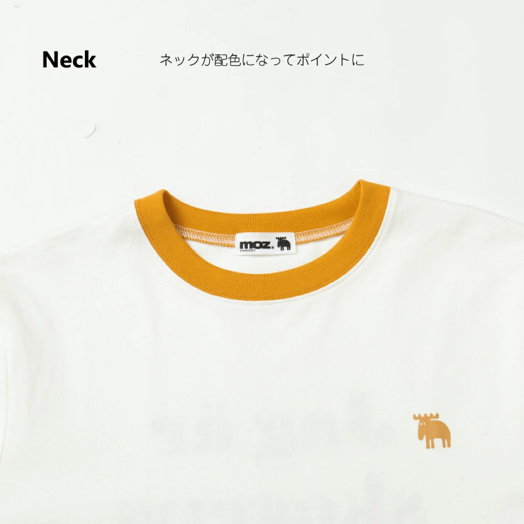 moz(モズ)のMOZ  Tシャツ 北欧 スウェーデン エルク ヘラジカ ユニクロ ザラ GU レディースのトップス(Tシャツ(半袖/袖なし))の商品写真