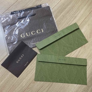 グッチ(Gucci)のGUCCI 紙袋　封筒　セット(ショップ袋)
