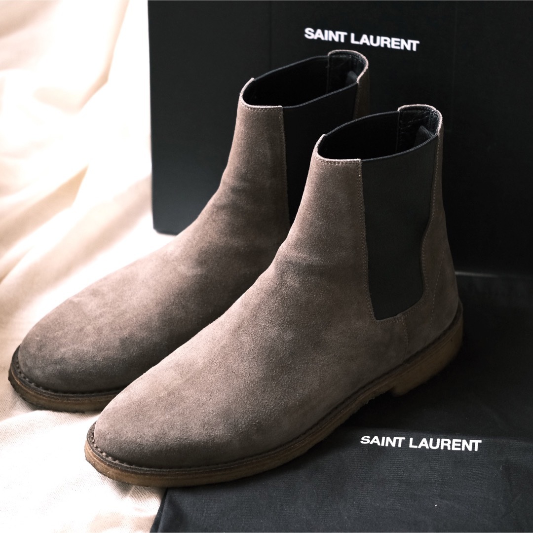 Yves Saint Laurent(イヴサンローラン)のSAINTLAURENT PARIS チェルシーブーツNEVADA41 1/2 メンズの靴/シューズ(ブーツ)の商品写真