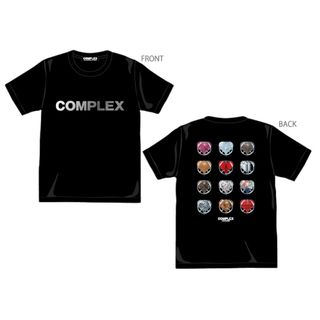 COMPLEX 12ピースハート Tシャツ ブラック(国内アーティスト)