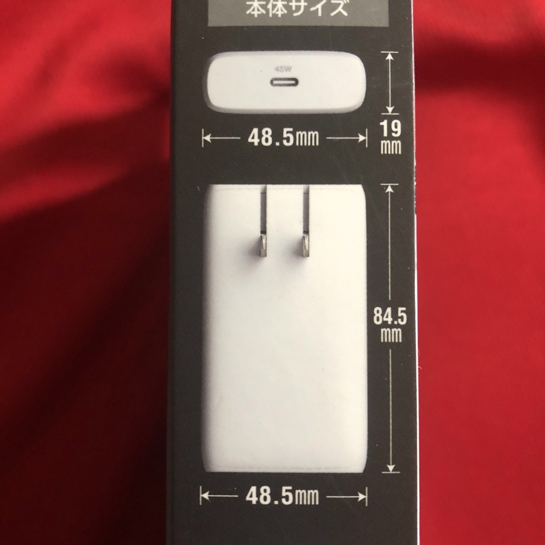ELECOM(エレコム)の便利薄型ノートPC、スマホ、タブレット用ACアダプター　定価¥8,338(税込) メンズのメンズ その他(その他)の商品写真
