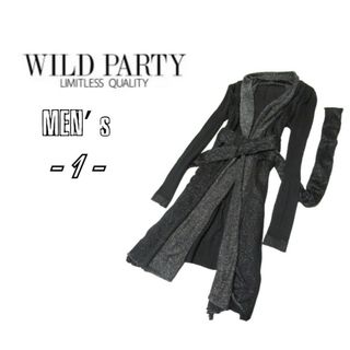 メンズ1◇WILD PARTY◇細身ロング丈カーディガン(カーディガン)