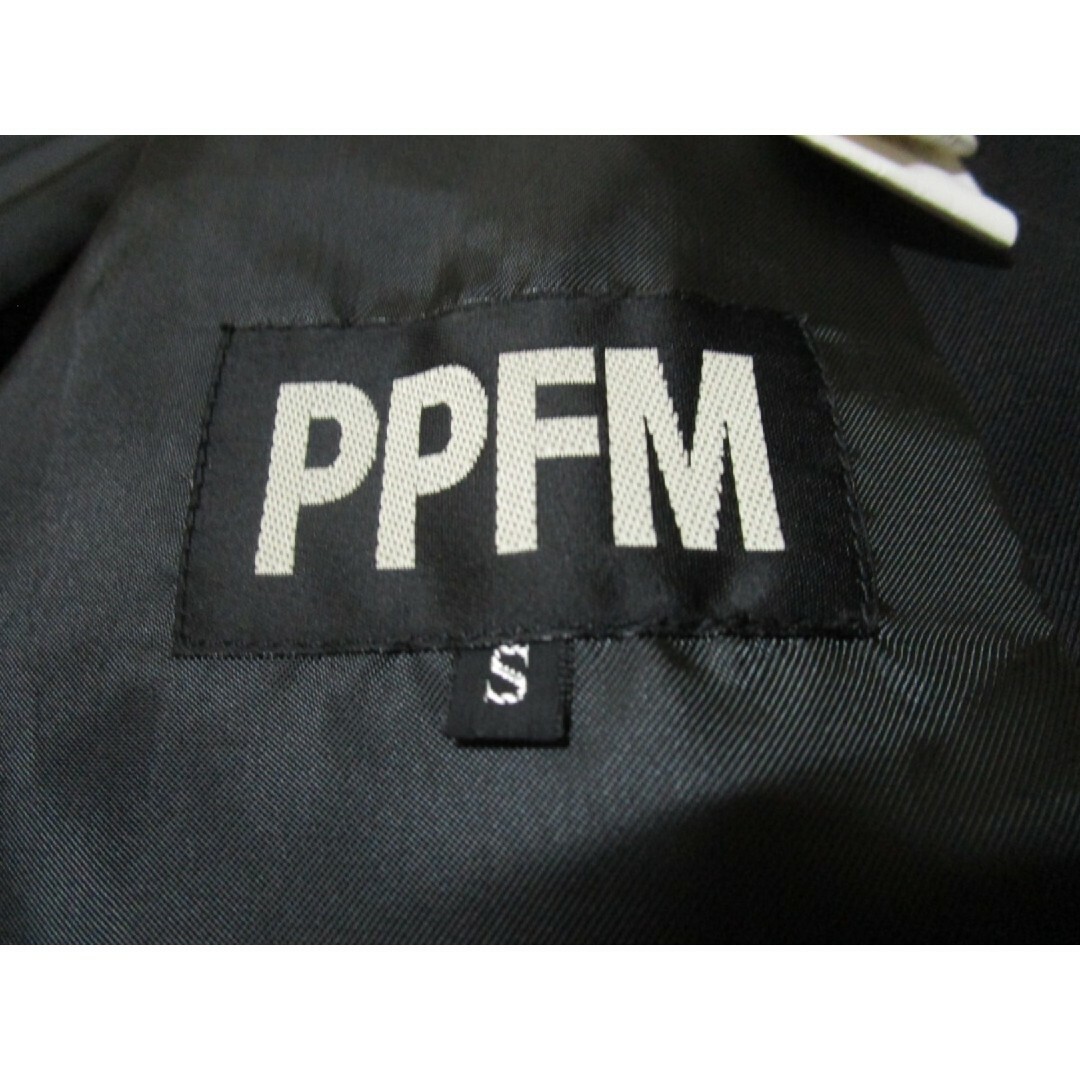 PPFM(ピーピーエフエム)のメンズS◇PPFM◇テーラードジャケット 黒 メンズのジャケット/アウター(テーラードジャケット)の商品写真