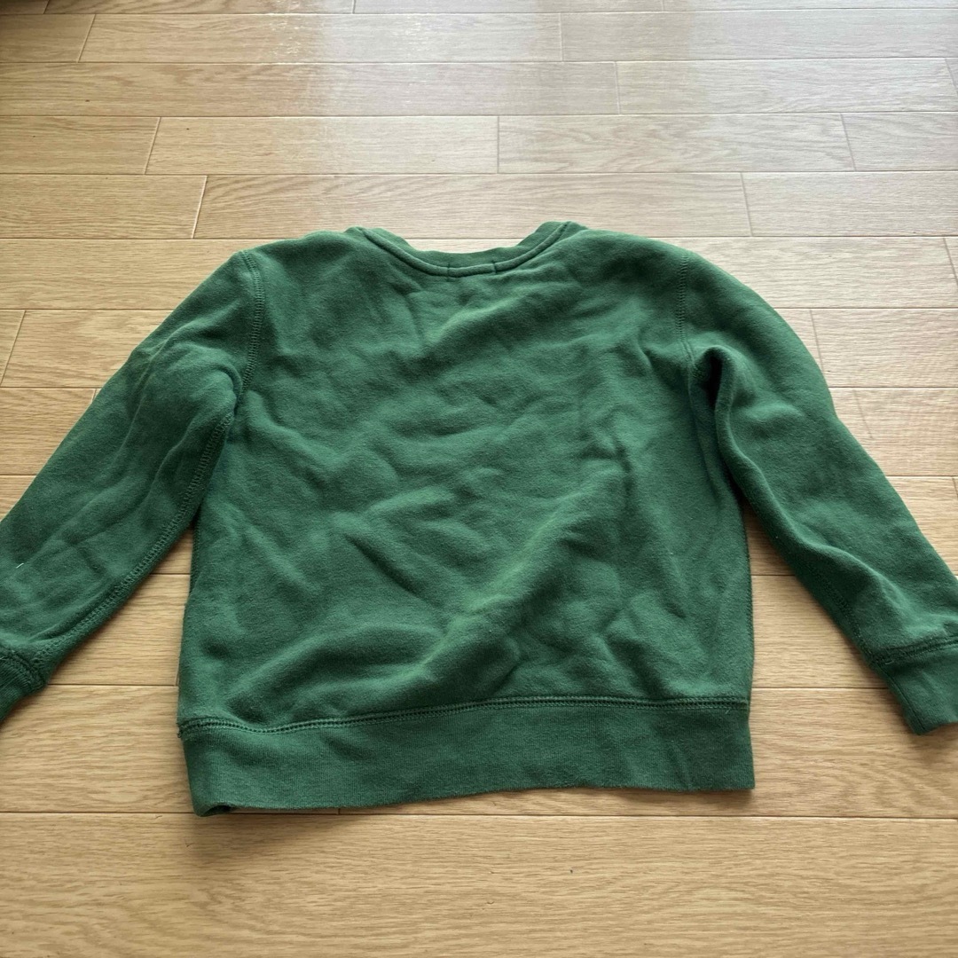 POLO RALPH LAUREN(ポロラルフローレン)のpolo ralph lauren グリーン　トレーナー キッズ/ベビー/マタニティのキッズ服男の子用(90cm~)(その他)の商品写真