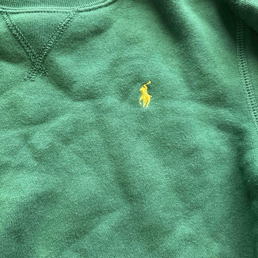 POLO RALPH LAUREN(ポロラルフローレン)のpolo ralph lauren グリーン　トレーナー キッズ/ベビー/マタニティのキッズ服男の子用(90cm~)(その他)の商品写真