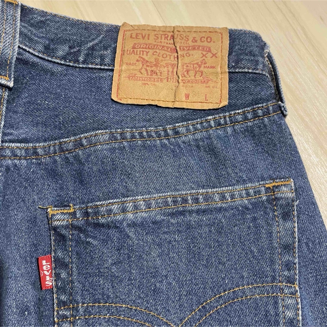 80s Levi's 501 red line USA製 ビンテージ 赤耳 - デニム/ジーンズ 80s Levi's 501 red line USA製 ビンテージ 赤耳 - デニム/ジーンズ