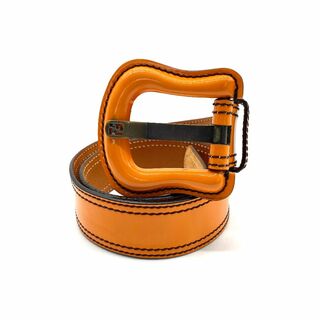 フェンディ(FENDI)のFENDI BIG BUCKLE フェンディ―  バックル ベルト 8C0303(ベルト)