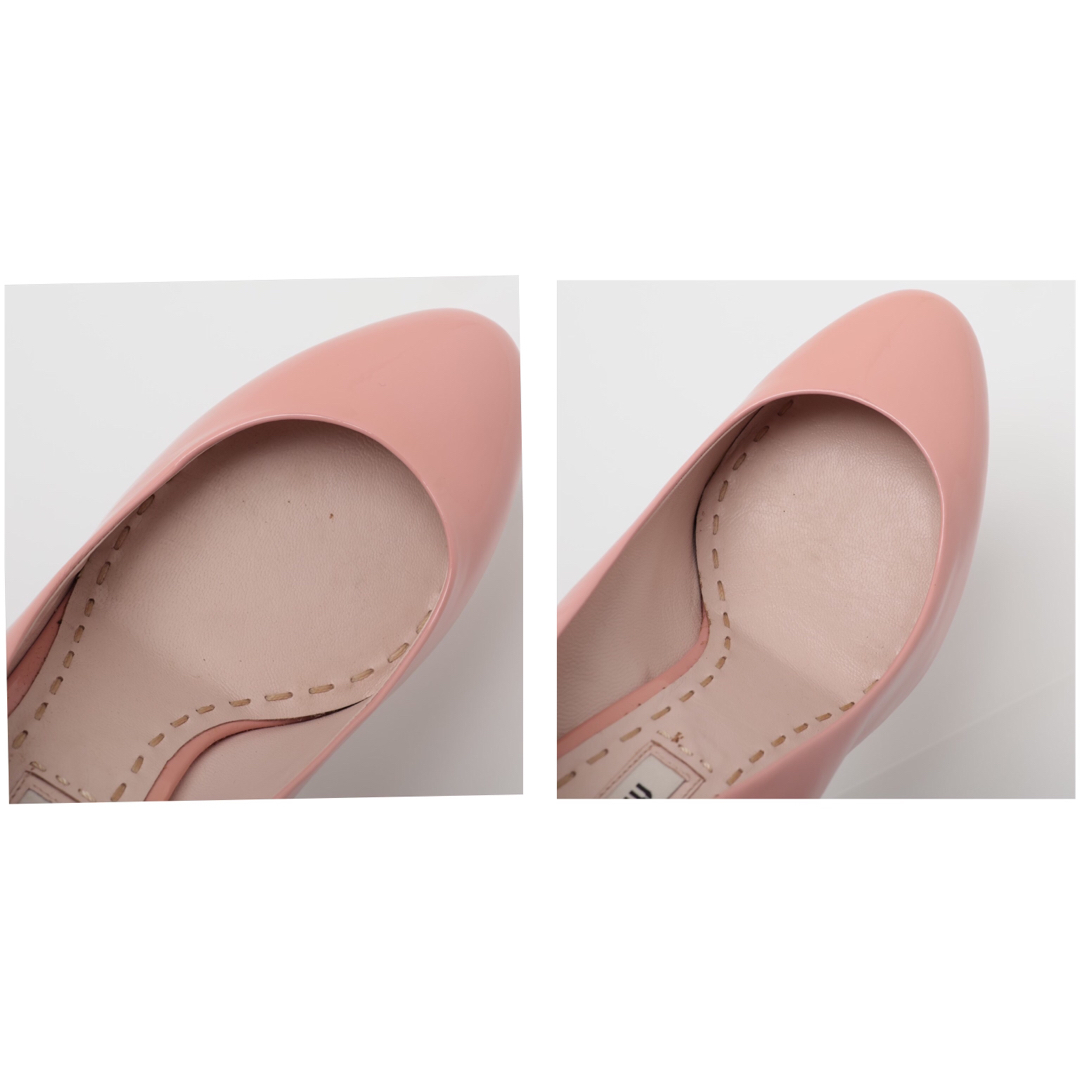 MIU MIU - 【全国送料無料】MIU MIU ミュウミュウ パテント MIU MIU - 【全国送料無料】MIU MIU ミュウミュウ パテント