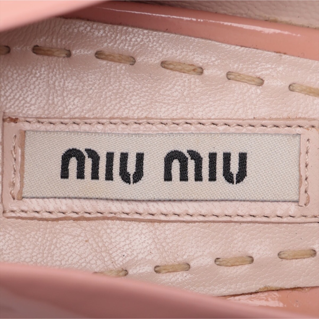 miumiu(ミュウミュウ)の【全国送料無料】MIU MIU ミュウミュウ パテント ハイヒール パンプス  レディースの靴/シューズ(ハイヒール/パンプス)の商品写真