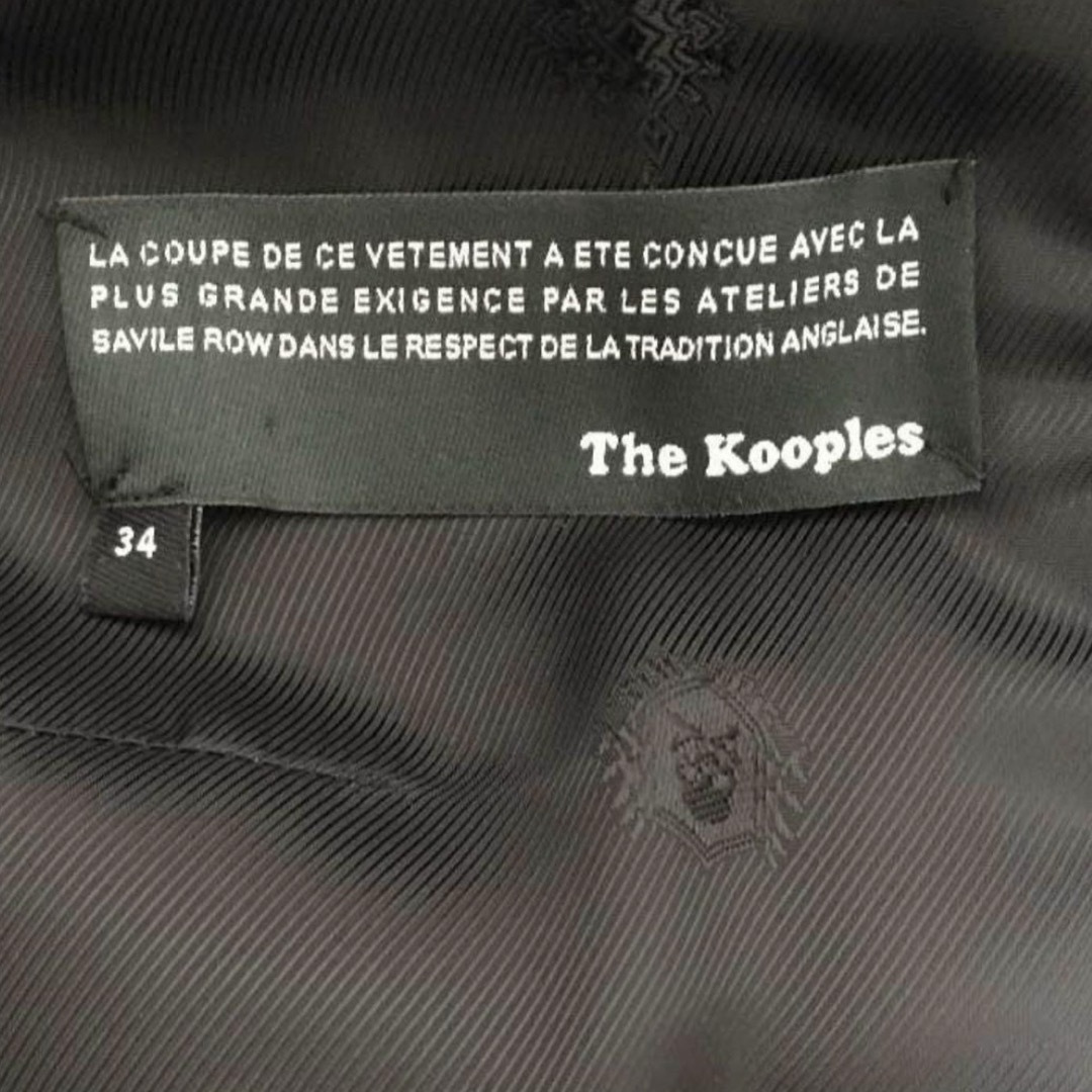 The Kooples(ザクープルズ)のThe Kooples ノーカラーチェスターコート レディースのジャケット/アウター(ノーカラージャケット)の商品写真