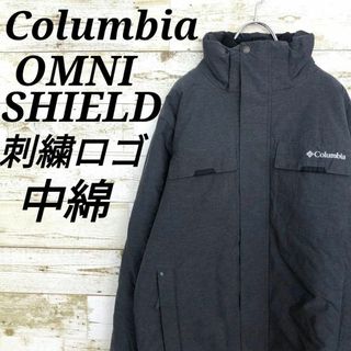 コロンビア(Columbia)の【k6677】USA古着コロンビアオムニシールドマウンテンジャケット刺繍ロゴ中綿(その他)