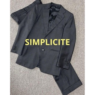 Simplicite - 【美品】シンプリシテェ セットアップ スーツ上下 ロロピアーナ サイズ S 