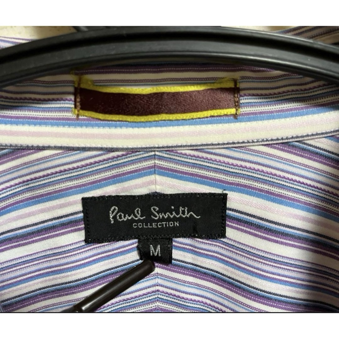 Paul Smith COLLECTION(ポールスミスコレクション)の【美品】ポールスミスコレクション マルチストライプ 長袖シャツ サイズM  メンズのトップス(シャツ)の商品写真