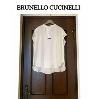 ブルネロクチネリ BRUNELLO  CUCINELLIモニーレ　シルクブラウス