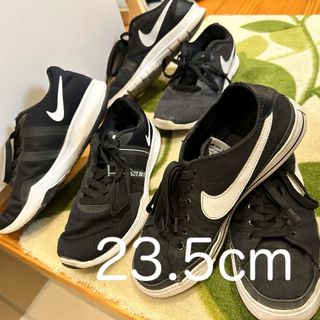 ナイキ(NIKE)のNIKE BLACK スニーカー　3足セット　23.5cm(スニーカー)