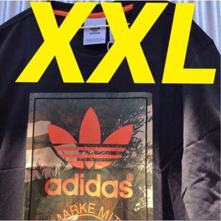 Originals（adidas） - アディダスオリジナルス✨ビッグシルエット カモ柄✨グラフィック　Tシャツ XXL