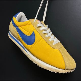 NIKE - 90s CORTEZ 2  MEDUIM YELLOW/ROYAL BLUE