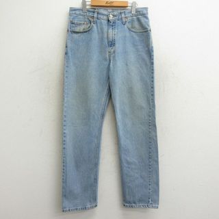 リーバイス(Levi's)のW34★古着 ジーンズ Levis リーバイス 505 メンズ 00年代 00s コットン 紺 ネイビー デニム 24may16 中古 ボトムス ジーパン Gパン ロング パンツ(ワークパンツ/カーゴパンツ)