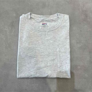 ヘインズ(Hanes)のHANES BEEFY-T ヘインズビーフィー USA企画 プリントタグ(Tシャツ/カットソー(半袖/袖なし))