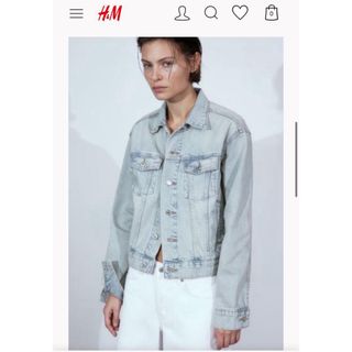 エイチアンドエム(H&M)のH&M デニムジャケット(Gジャン/デニムジャケット)