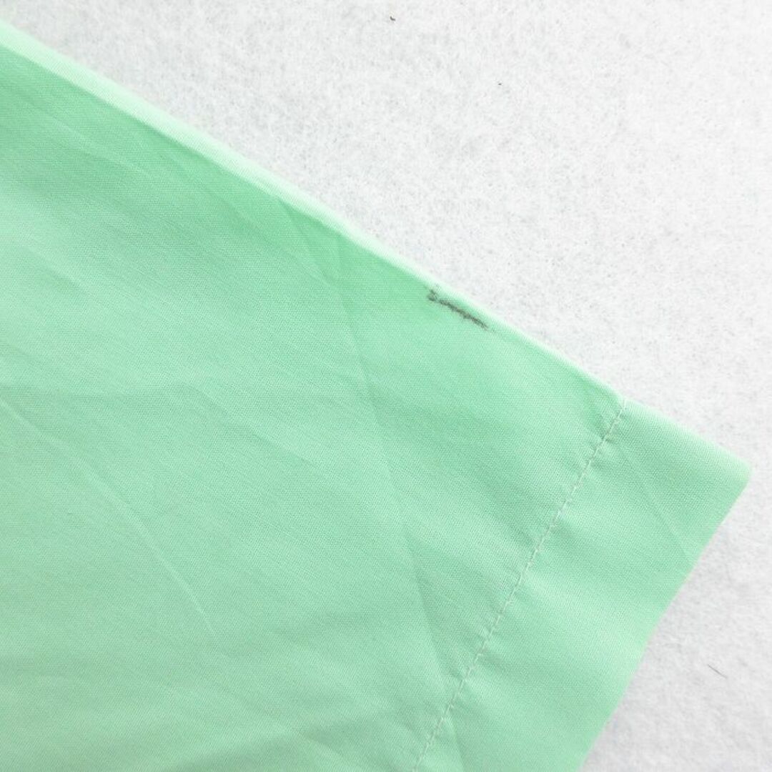L★古着 ブレント BRENT 半袖 ビンテージ シャツ メンズ 70年代 70s 緑 グリーン 24may16 中古 トップス メンズのトップス(シャツ)の商品写真