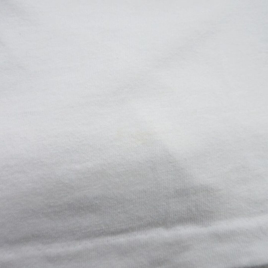 Hanes(ヘインズ)のL★古着 ヘインズ Hanes 半袖 ビンテージ Tシャツ メンズ 80年代 80s ハートランド コットン クルーネック USA製 白 ホワイト 24may16 中古 メンズのトップス(Tシャツ/カットソー(半袖/袖なし))の商品写真