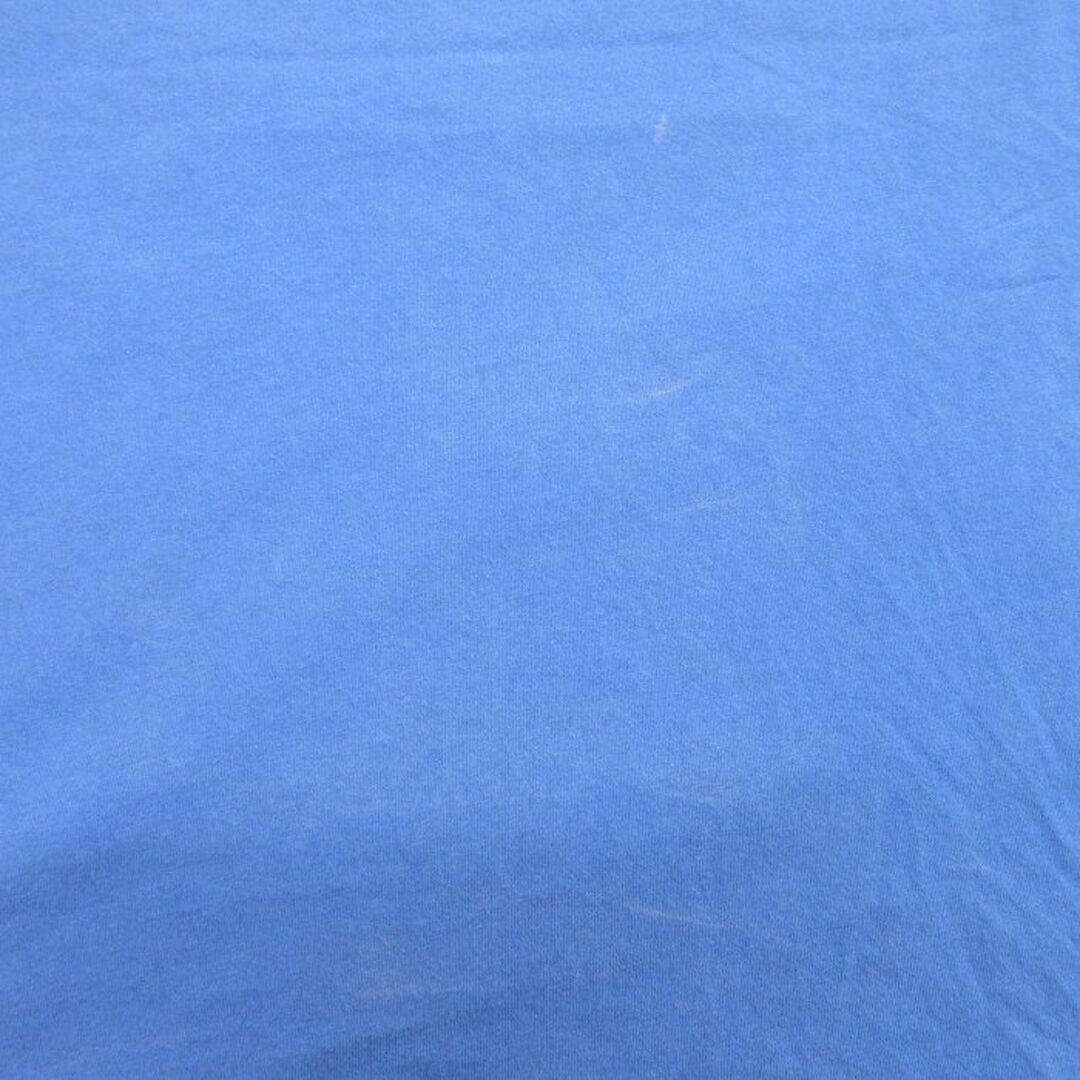 L★古着 プレイボーイ PLAY BOY 半袖 ビンテージ Tシャツ メンズ 00年代 00s 月 海 コットン クルーネック 青 ブルー 24may16 中古 メンズのトップス(Tシャツ/カットソー(半袖/袖なし))の商品写真