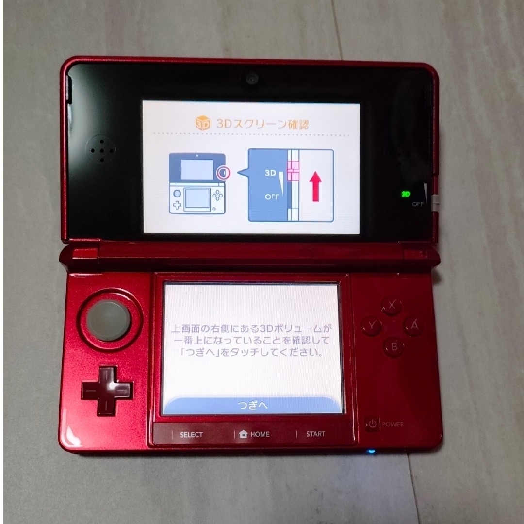 Nintendo 3DS 本体 フレアレッド Nintendo 3DS 本体 フレアレッド