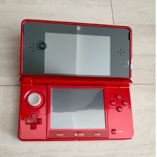 ニンテンドウ(任天堂)のNintendo 3DS 本体 メタリックレッド(携帯用ゲーム機本体)