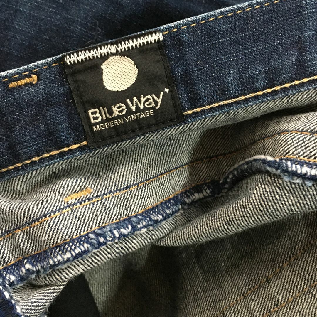 BLUE WAY(ブルーウェイ)のBlue Way　ブルーウェイ　デニムパンツ　USED　9952 レディースのパンツ(デニム/ジーンズ)の商品写真