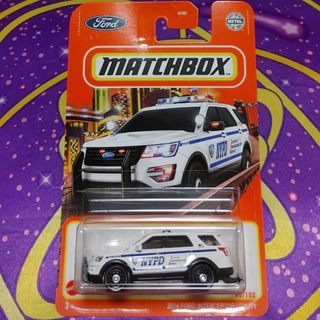 マッチボックス フォード インターセプター ユーティリティ（NYPD）(ミニカー)