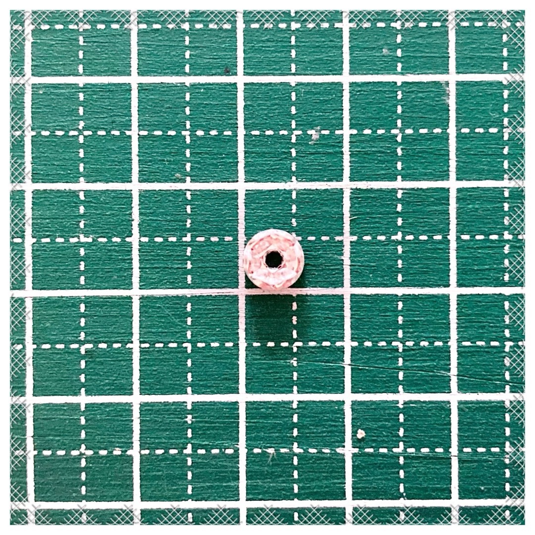 波ロンデル シルバー 6mm 約70個 ハンドメイドの素材/材料(各種パーツ)の商品写真