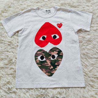 COMME des GARCONS - PLAY COMME des GARCONS Tシャツ   刺繍 ワッペン