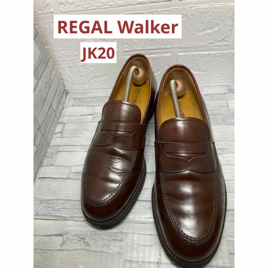 REGAL WALKERローファー/25.5cm/BRW/レザー　JK20 メンズの靴/シューズ(ドレス/ビジネス)の商品写真