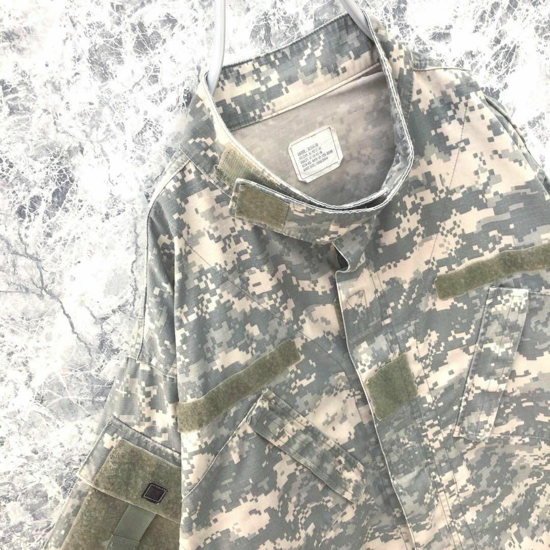 MILITARY(ミリタリー)のS196 US古着米軍U.S.ARMYコンバットユニフォームミリタリージャケット メンズのジャケット/アウター(ミリタリージャケット)の商品写真