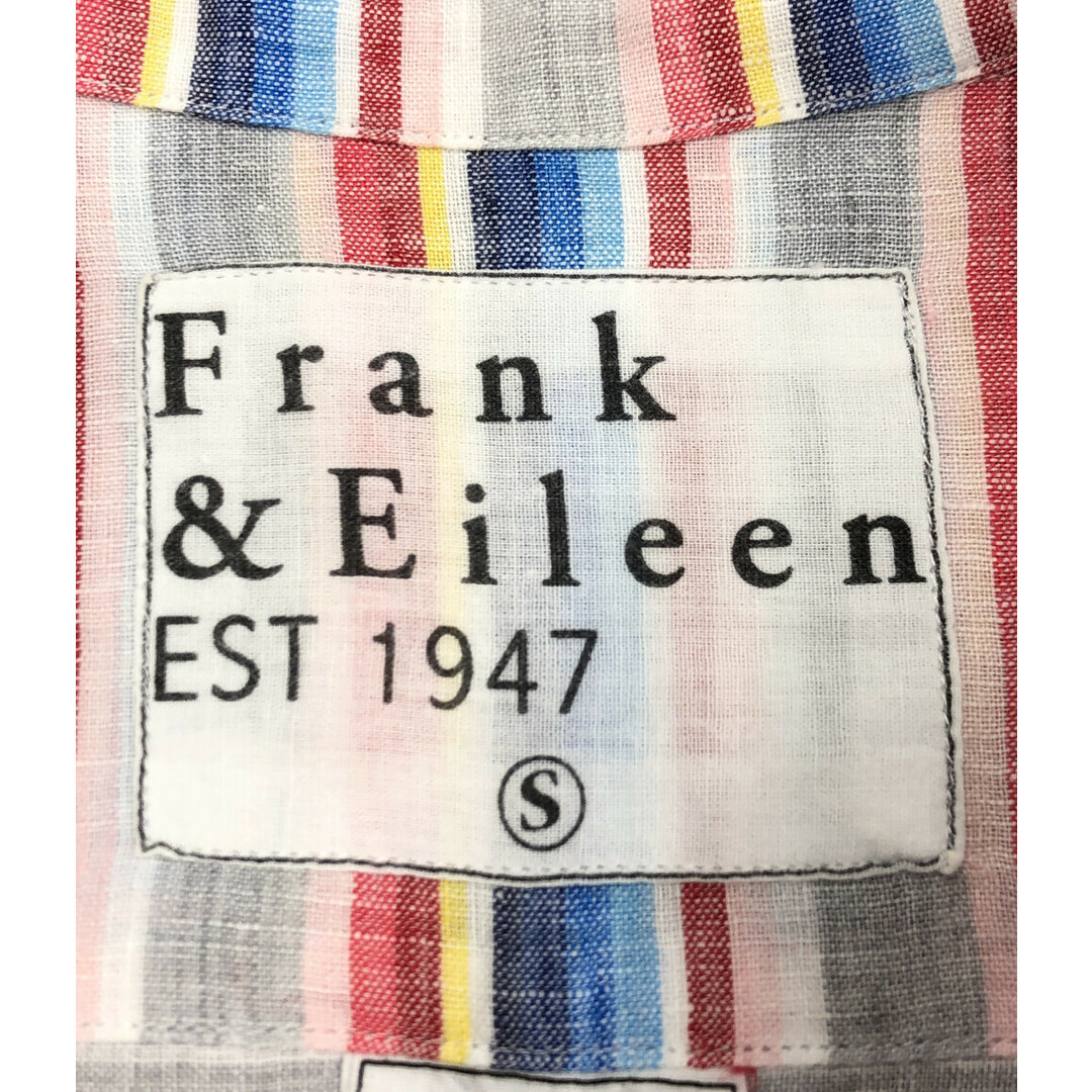 Frank&Eileen(フランクアンドアイリーン)の美品 フランクアンドアイリーン 長袖シャツ ボーダー柄 メンズ S メンズのトップス(シャツ)の商品写真